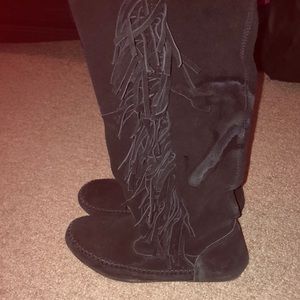 Fringes boots